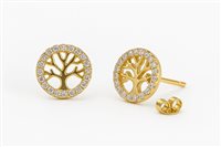 Pendientes Idee Preziose dal 1987 Mujer in Oro amarillo Zircone IP.OK18G/31 - IP.OK18G/31